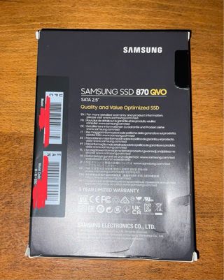 SSD SAMSUNG 870 QVO 2.5" 2TB