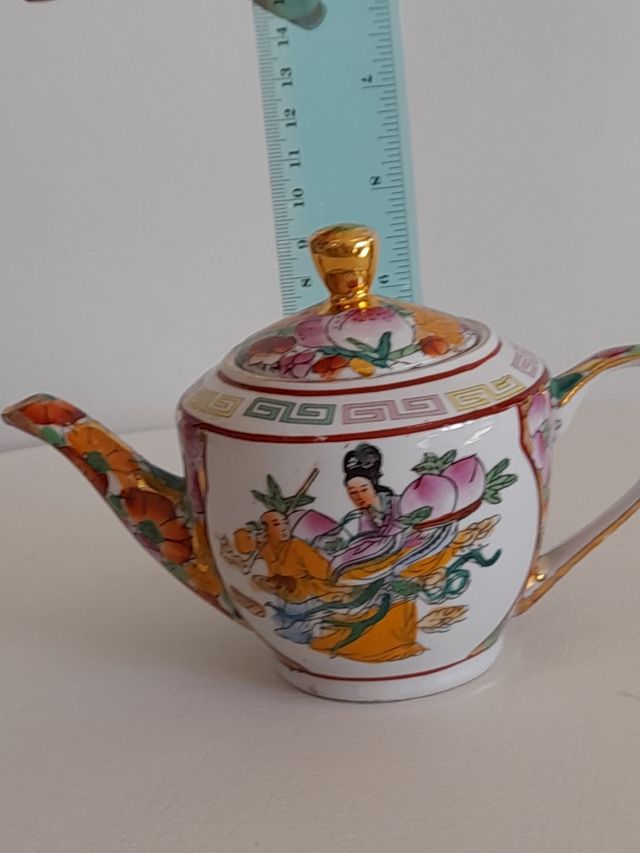 Set da Sakè Vintage Porcellana