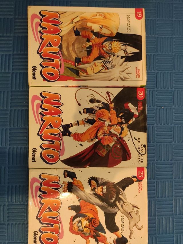 Lote 6 tomos Naruto
