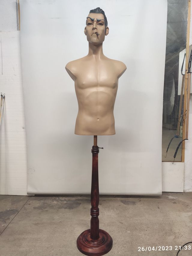 Manichino da uomo, manichino vintage, edizione limitata