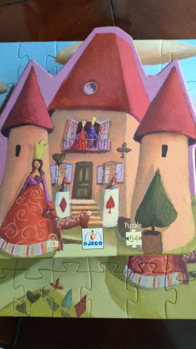 Puzzle DJECO. La dama de corazón. 54 piezas