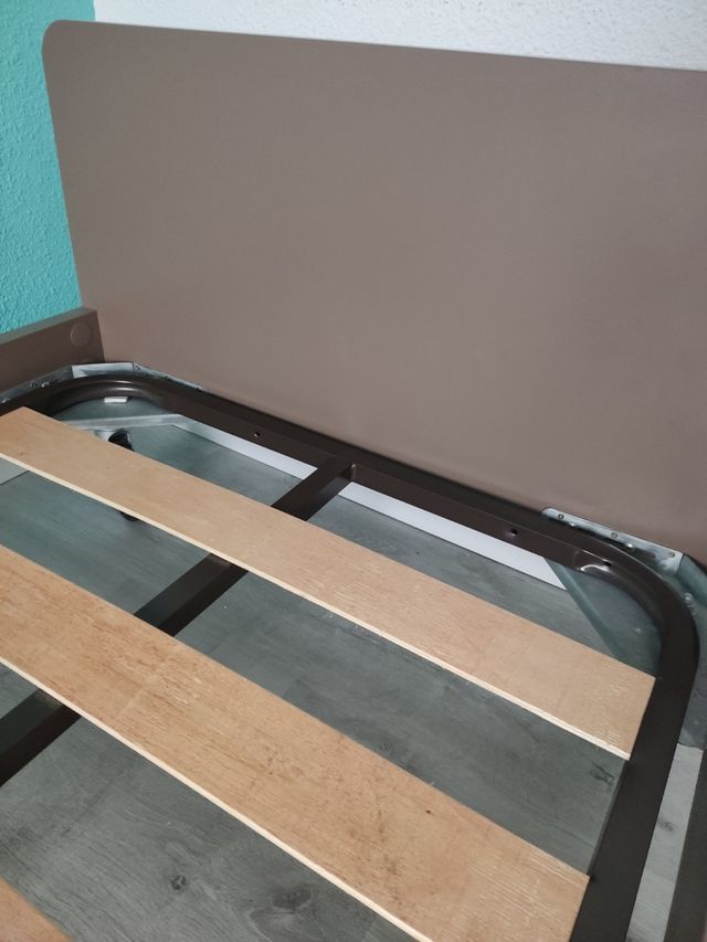 Cama+somier 90 cm