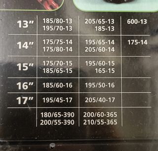 Catene da neve misura 7