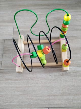 Juguetes motricidad Montessori de madera