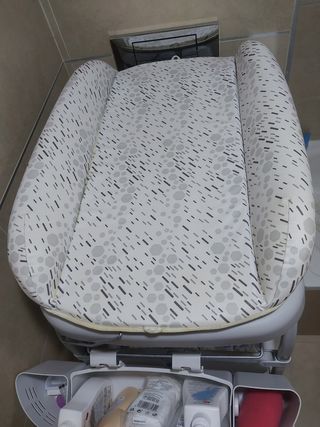 bañera cambiador bebé