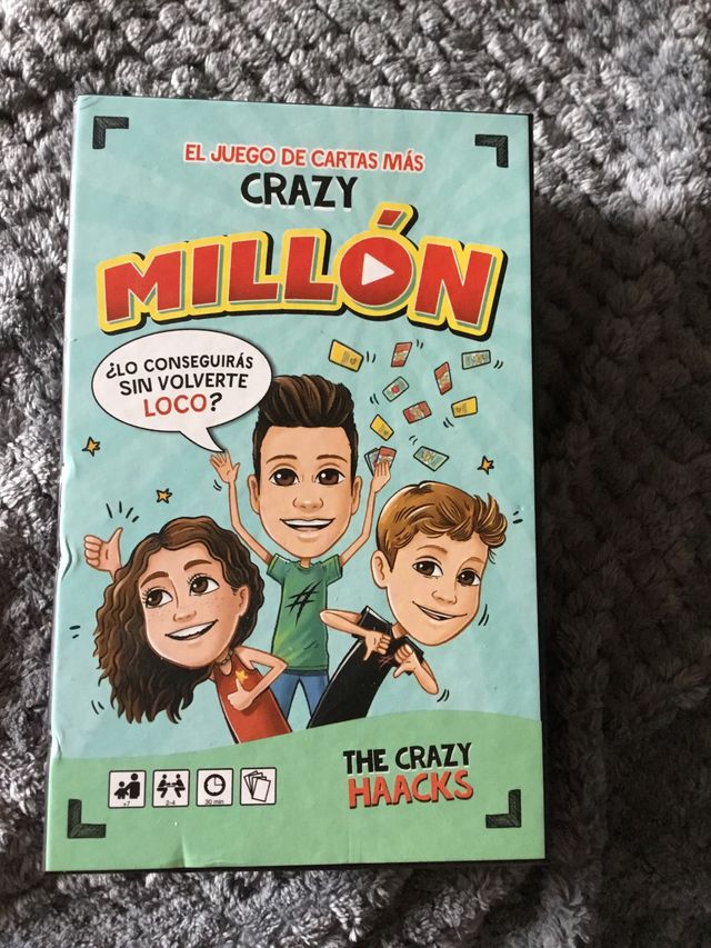 Juego de cartas. Crazy Millón 