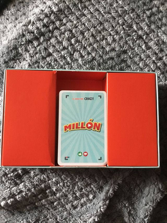 Juego de cartas. Crazy Millón 