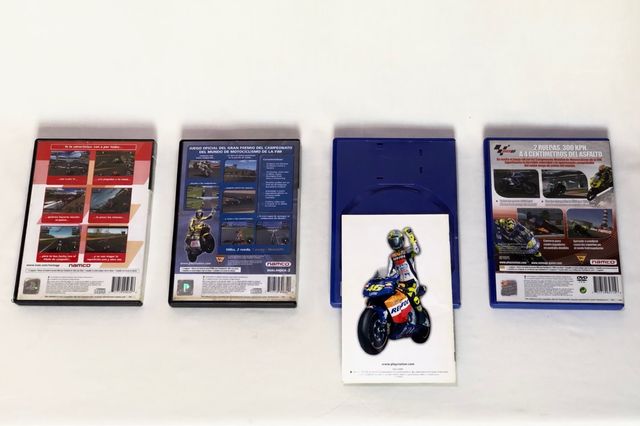 MotoGP, MotoGP2, 3 y 4, PS2