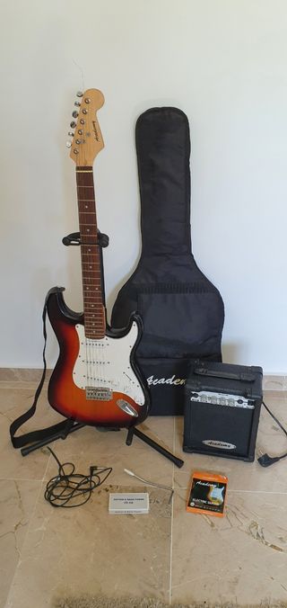 Conjunto Guitarra eléctrica Academy