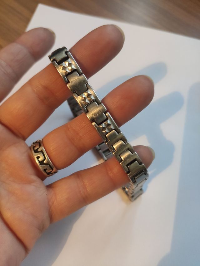 Bracciale acciaio uomo