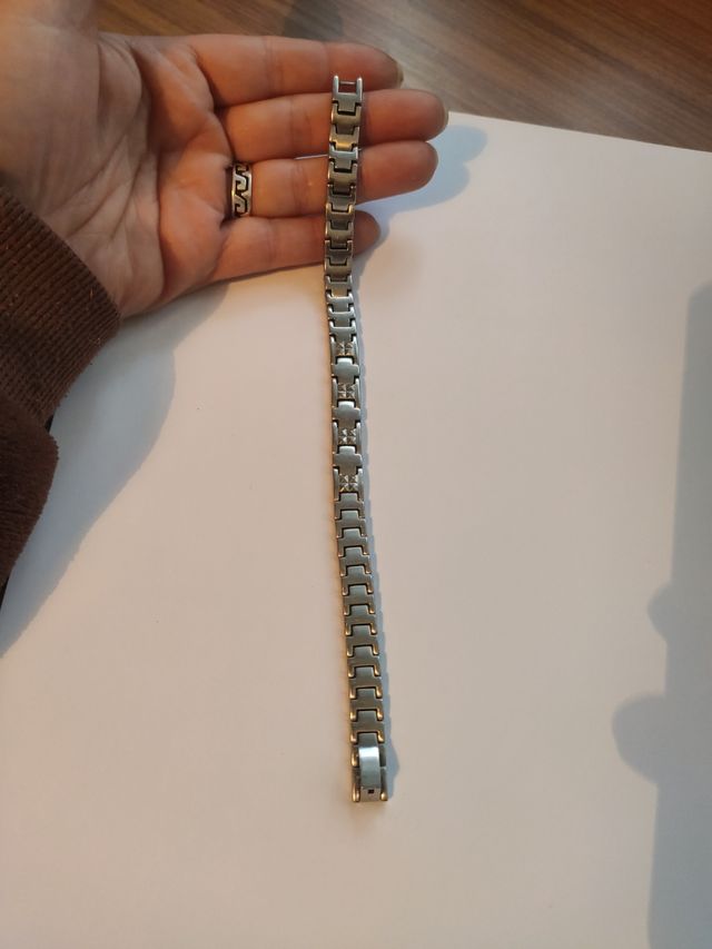 Bracciale acciaio uomo