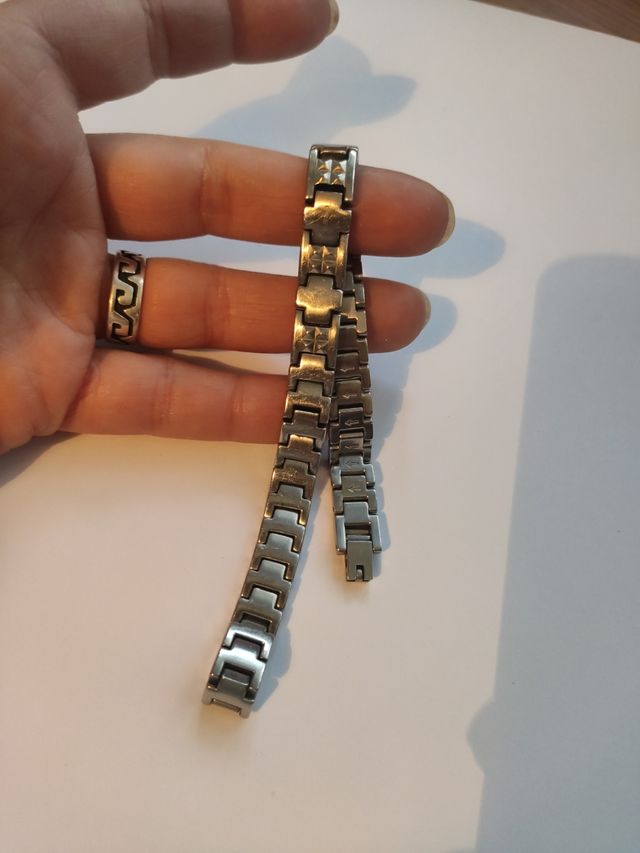 Bracciale acciaio uomo