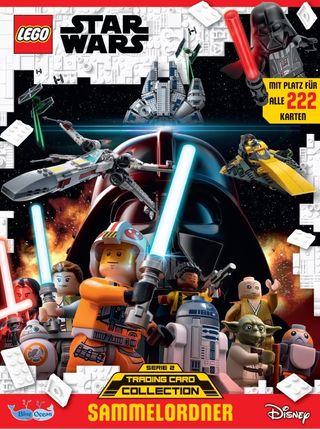 Serie 2 cartas lego star wars