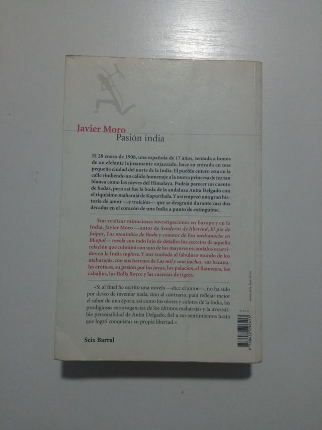 PASION INDIA. Javier Moro