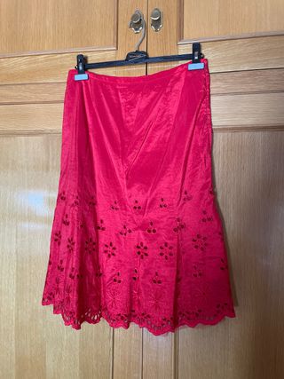 Conjunto de 2 piezas(blusa y falda)