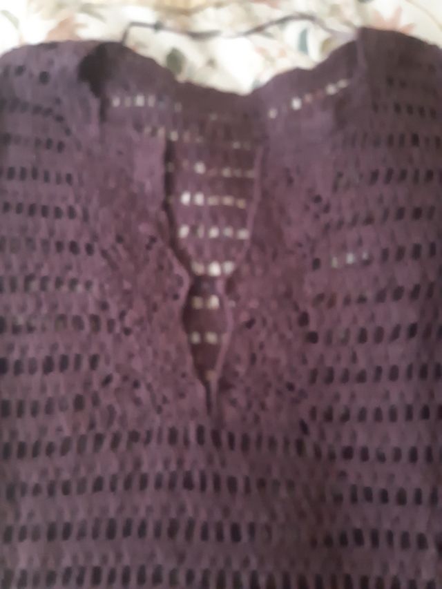 Vestido Crochet Mango