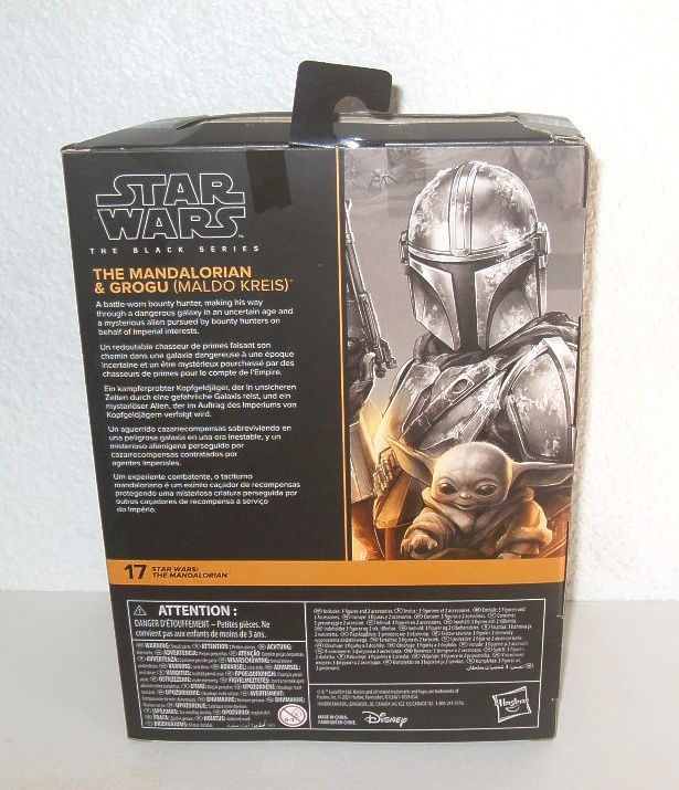 MANDALORIAN & GROGU (MALDO KREIS) BLACK SERIES 6"