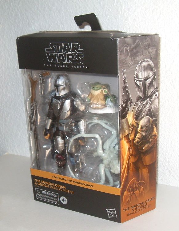 MANDALORIAN & GROGU (MALDO KREIS) BLACK SERIES 6"