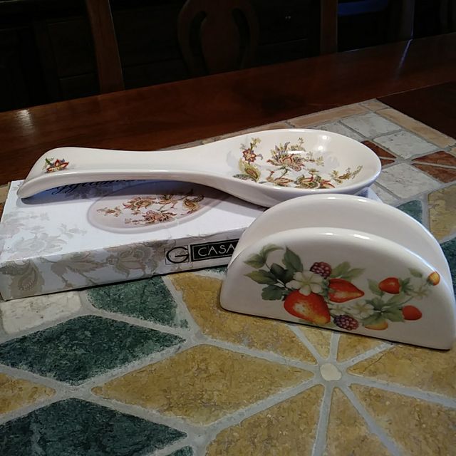 Poggia mestolo e portatovaglioli