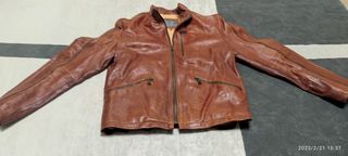 chaqueta de cuero 
