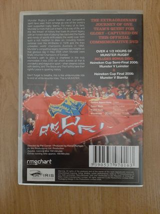 2 DVD Munster The Brave and The Faithful Rugby 
