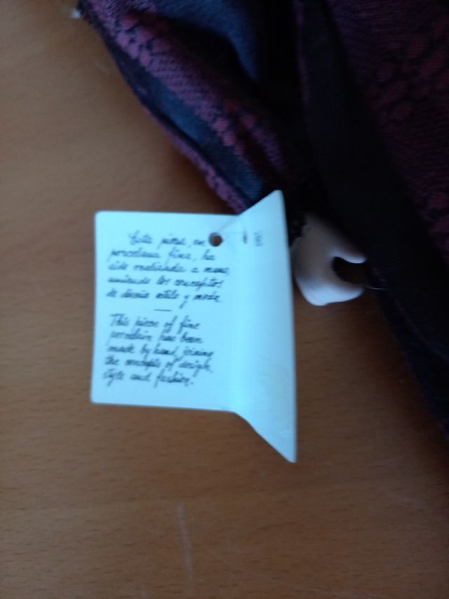 Muñeca porcelana marca Fanas