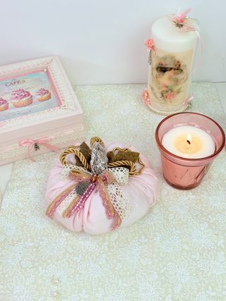 Zucca rosa Vintage/shabby