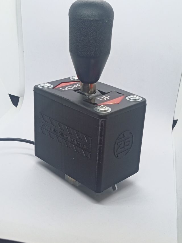 Shifter secuencial arcade para Thrustmaster