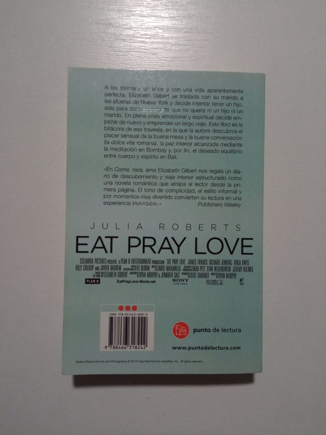 COME REZA AMA. Elizabeth Gilbert