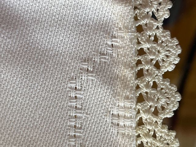 Mantel tela adamascada