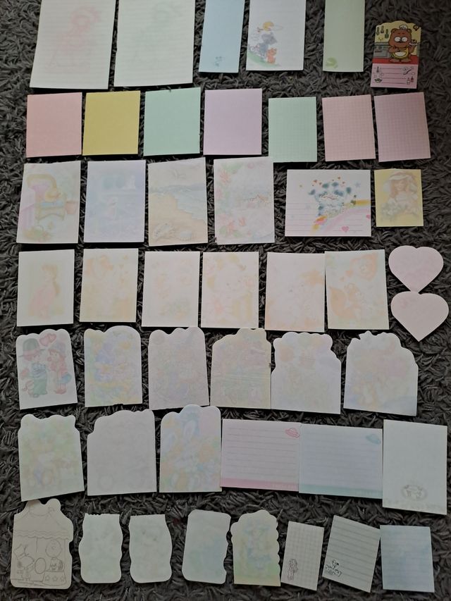 Lote de cartas perfumadas