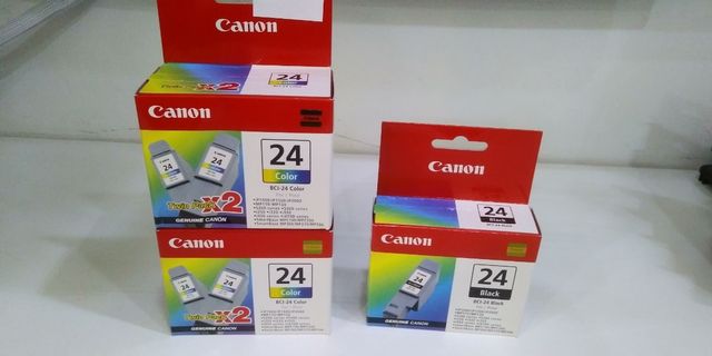 Cartuchos tinta Canon BCI-24
