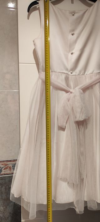 VESTIDO NIÑA CEREMONIA O COMUNIÓN TALLA 10 AÑOS