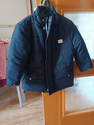 abrigo acolchado niño