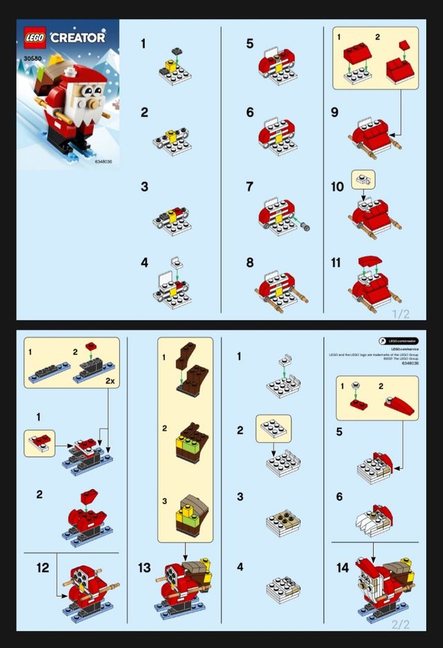 🎅 Santa Claus - Lego Creator - 30580 🎅