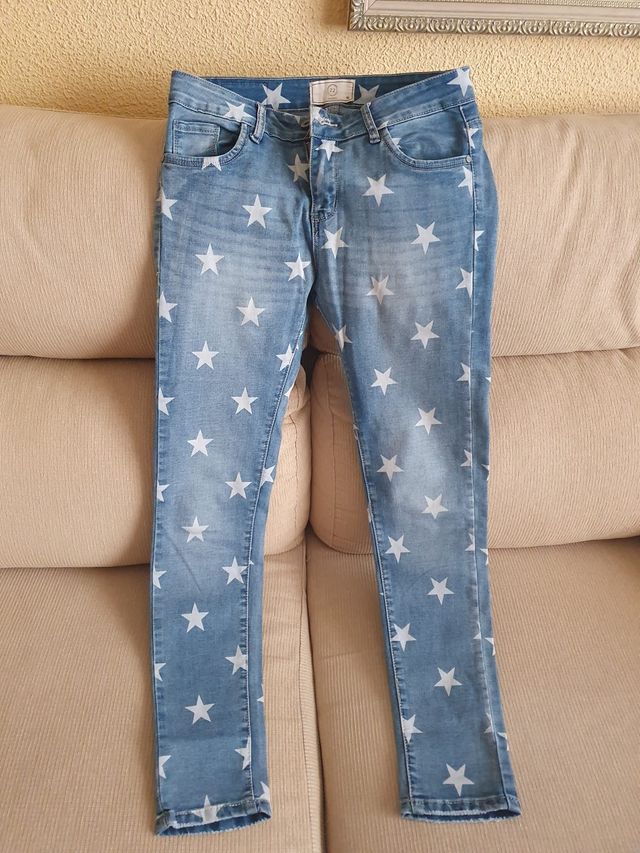 Pack 5 vaqueros Zara