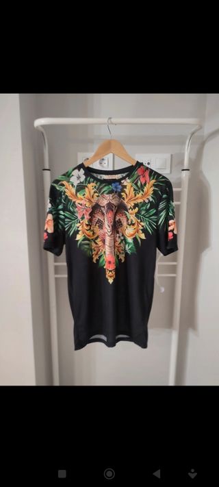 Zara camiseta cobra flora talla M serpiente 
