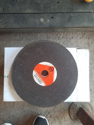 Disco para tronzadora hierro.