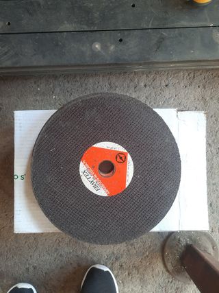 Disco para tronzadora hierro.