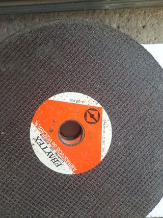 Disco para tronzadora hierro.