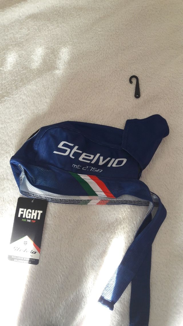 Pañuelo Bandana Los Alpes + Bidón 500ml Stelvio