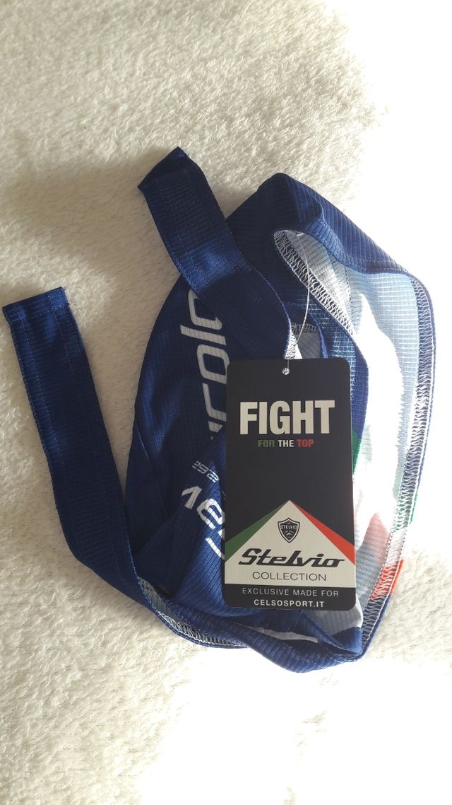 Pañuelo Bandana Los Alpes + Bidón 500ml Stelvio