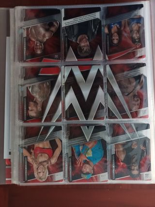 WWE Action Cards 2016 Panini completa.