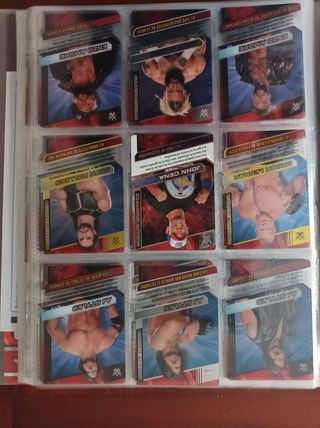 WWE Action Cards 2016 Panini completa.