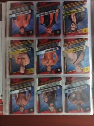 WWE Action Cards 2016 Panini completa.