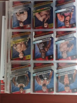 WWE Action Cards 2016 Panini completa.