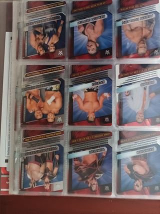 WWE Action Cards 2016 Panini completa.