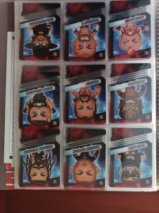 WWE Action Cards 2016 Panini completa.