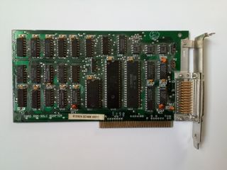 Tarjeta adaptadora antigua IBM