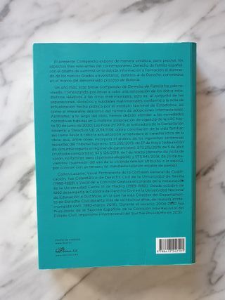 Libro Compendio de derecho de familia UNED